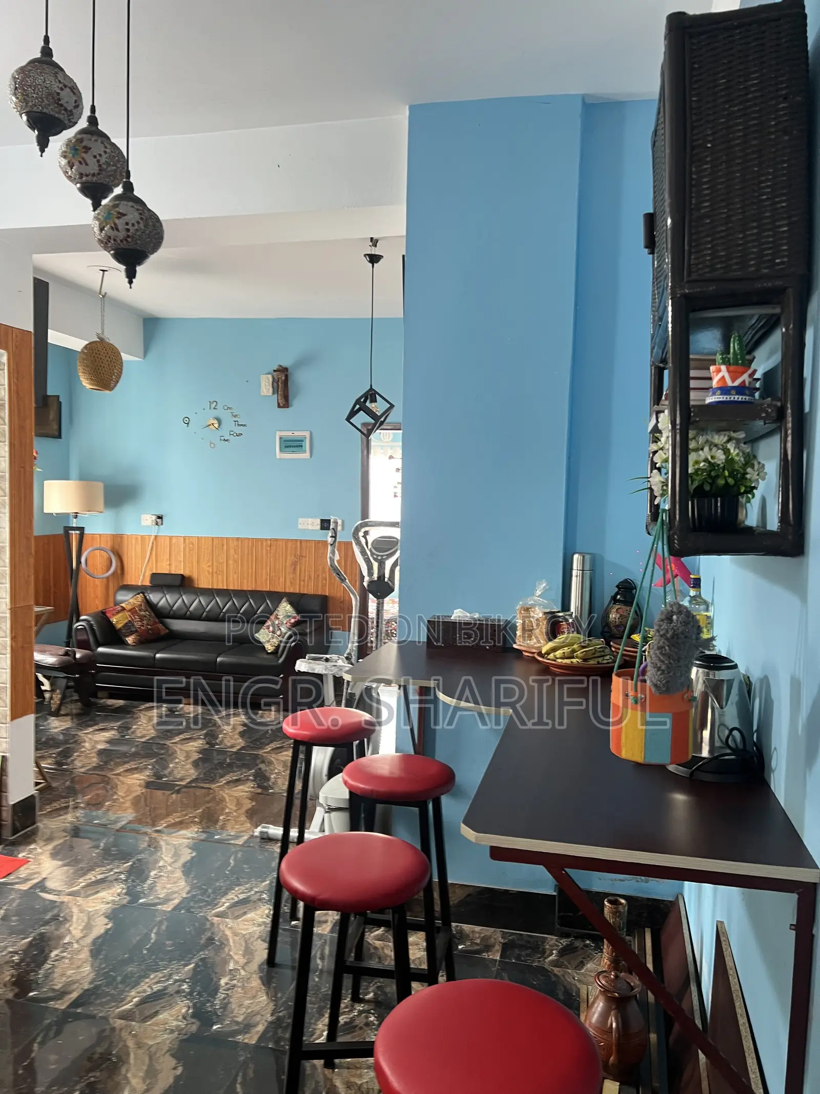 Furnished 2-bedroom Shared Apartment in Ga Badda Tower for rent