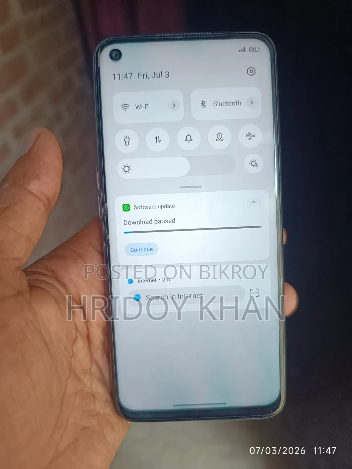 Oppo A74 5G 128 GB Gray