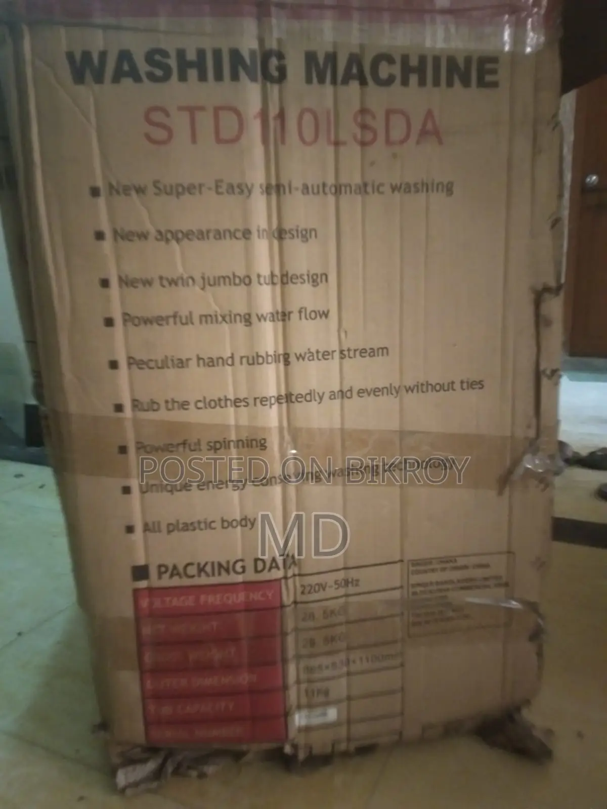 Singer 11kg Semi-Automatic Washing Machine