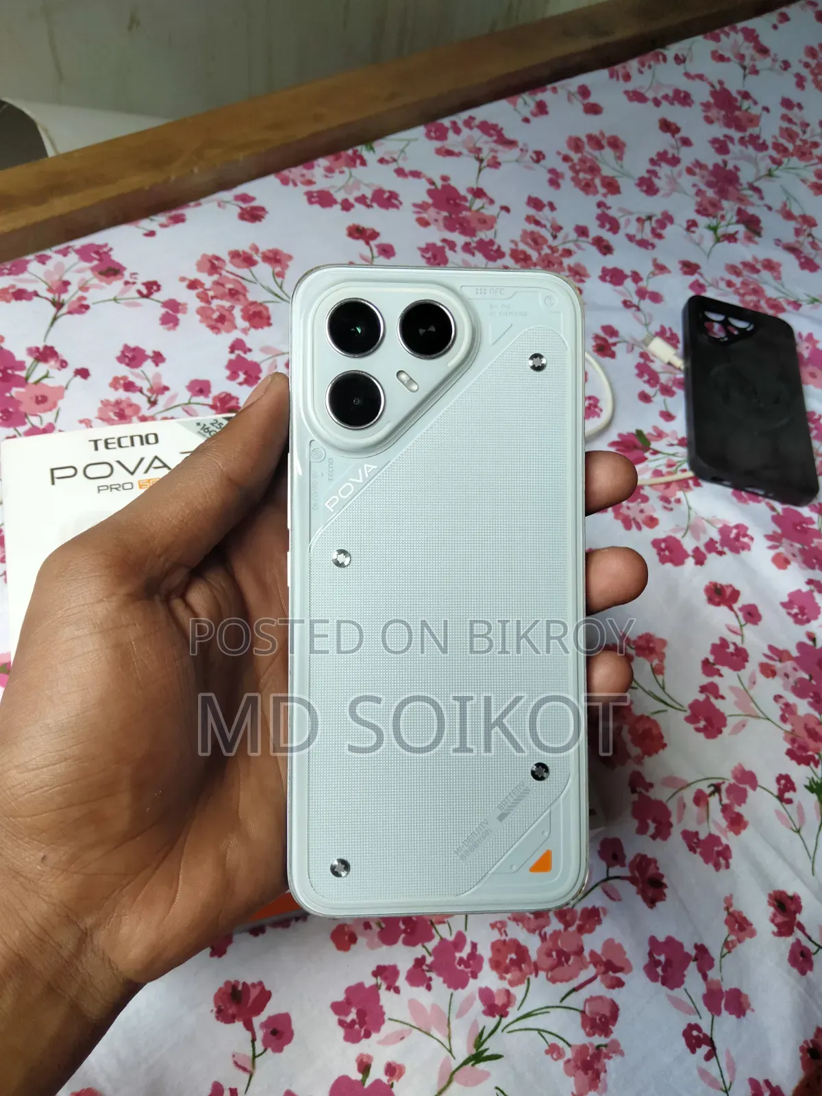 টেকনো পোভা ৭ প্রো ৫জি ২৫৬ জিবি সিলভার
