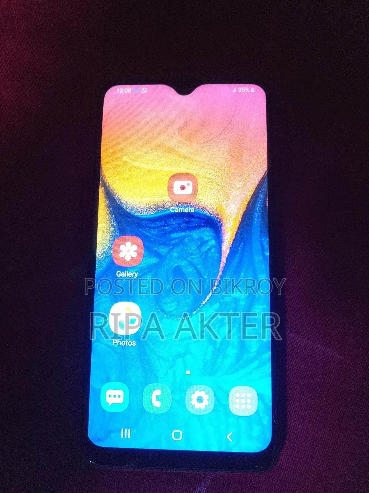 Samsung A10 32 GB Red