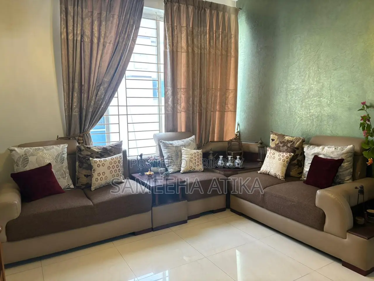 Nadia Furniture L-Shaped Sofa