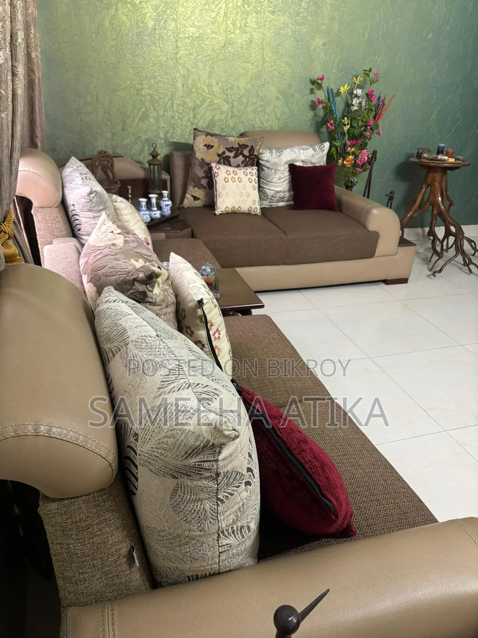 Nadia Furniture L-Shaped Sofa