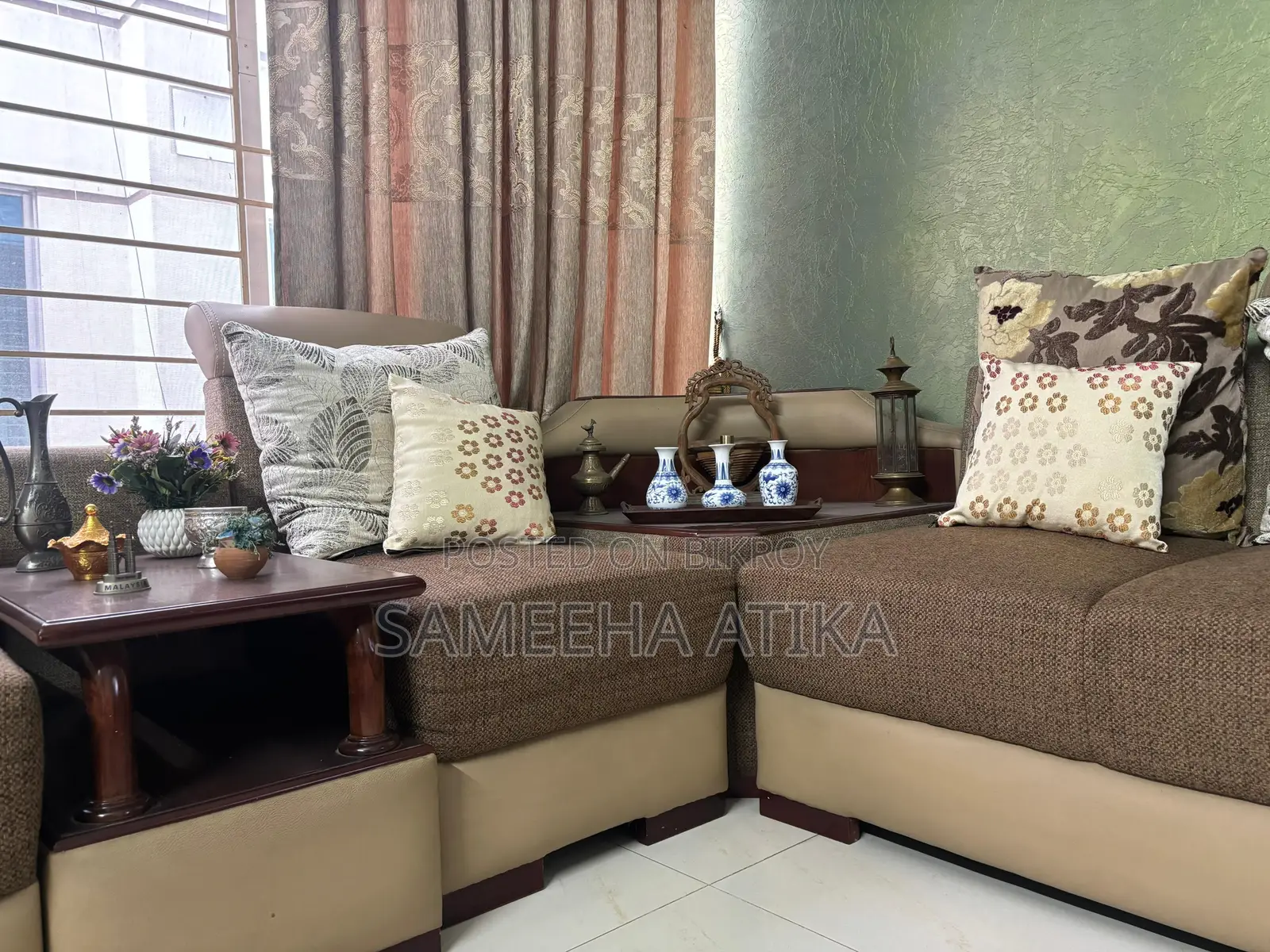 Nadia Furniture L-Shaped Sofa