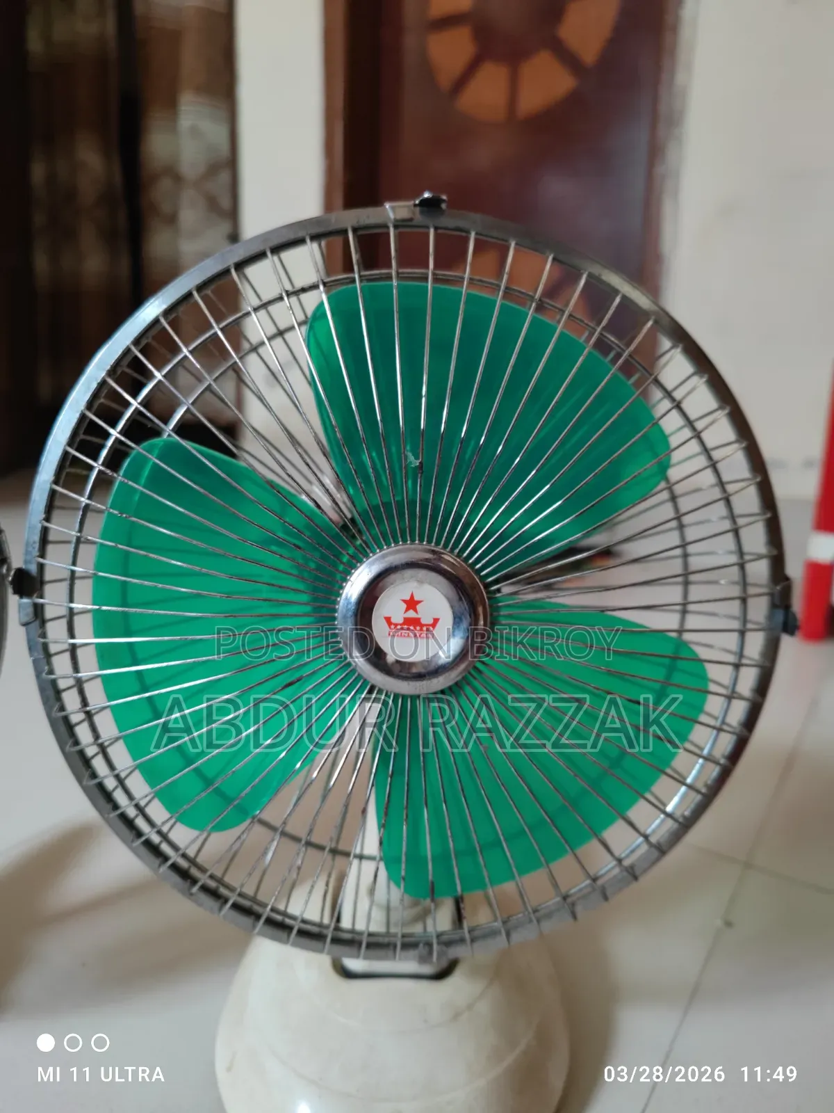Battery Operated Fan