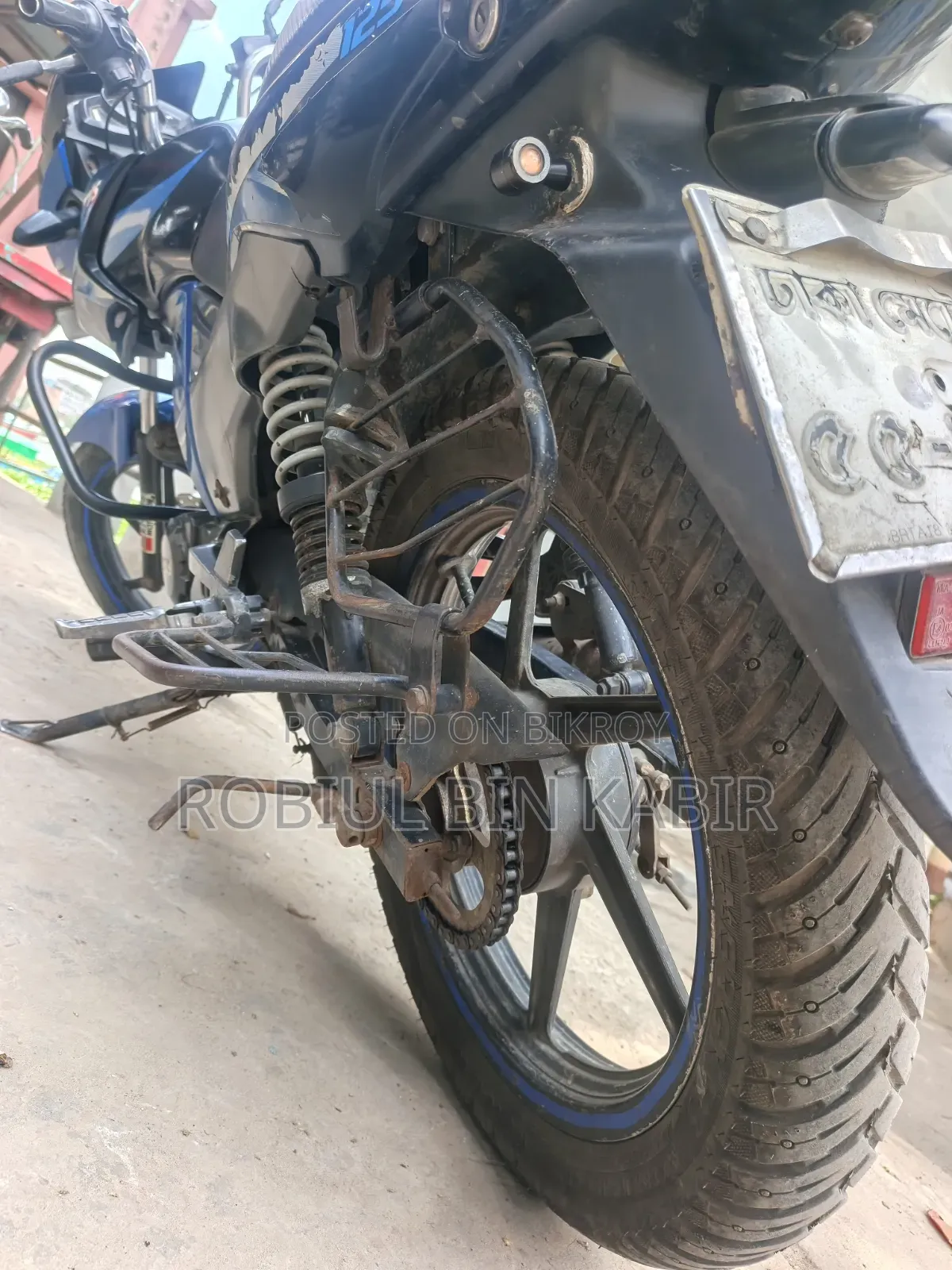 টিভিএস স্ট্রাইকার ১২৫ ২০১৮ ব্লু