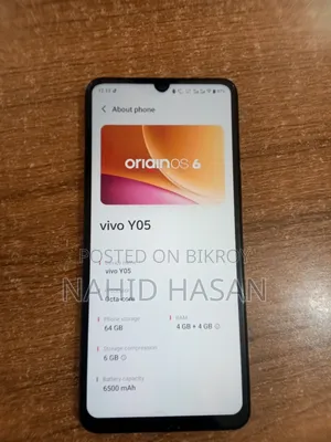 Vivo Y05 64 GB Black