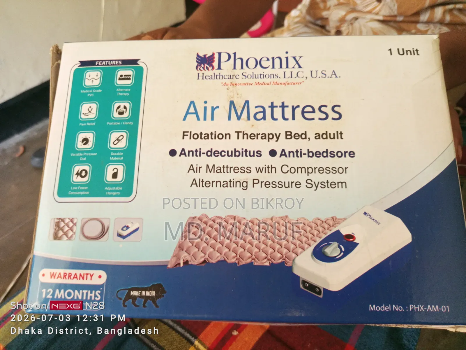 Air Mattress, Pneumatic Bed