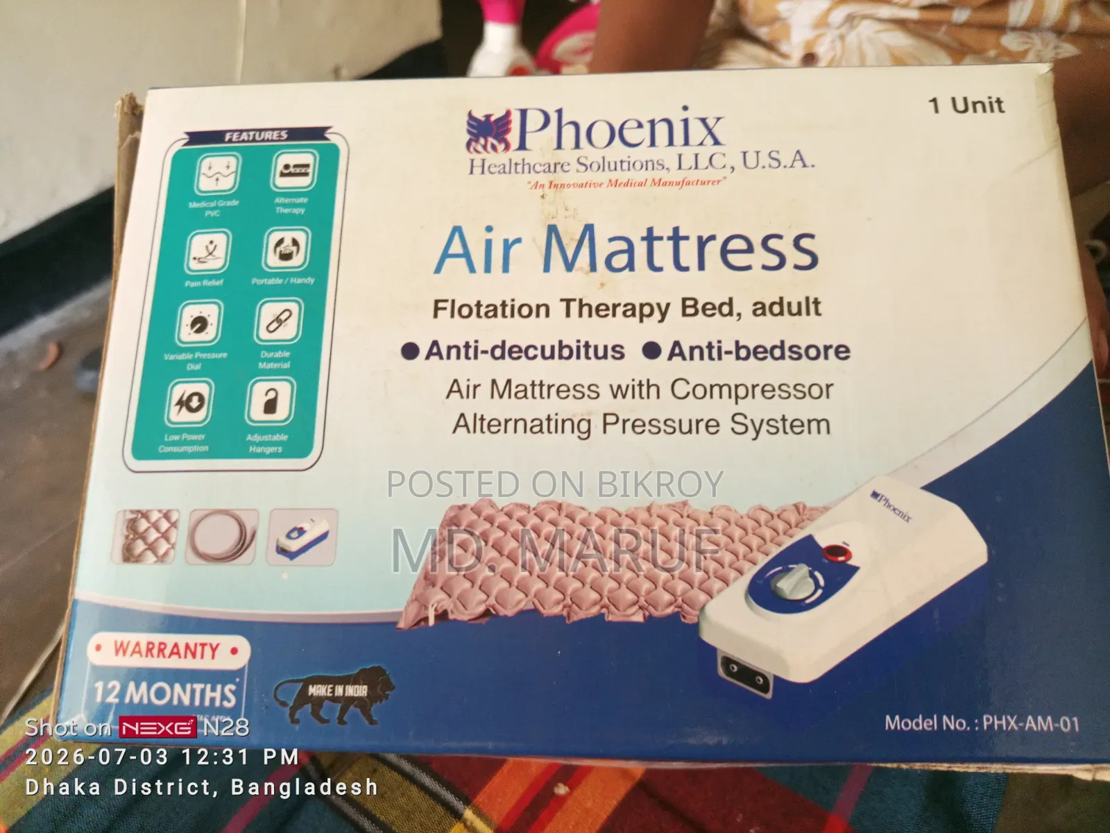 Air Mattress, Pneumatic Bed