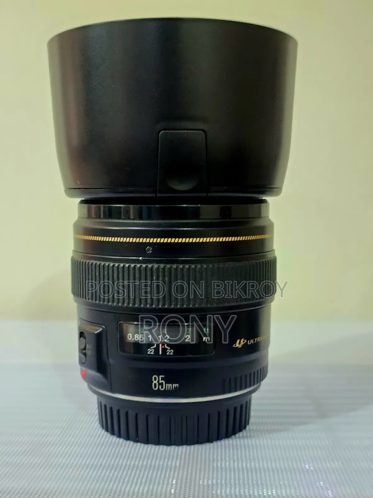 Canon Prime Lens 85 Mm