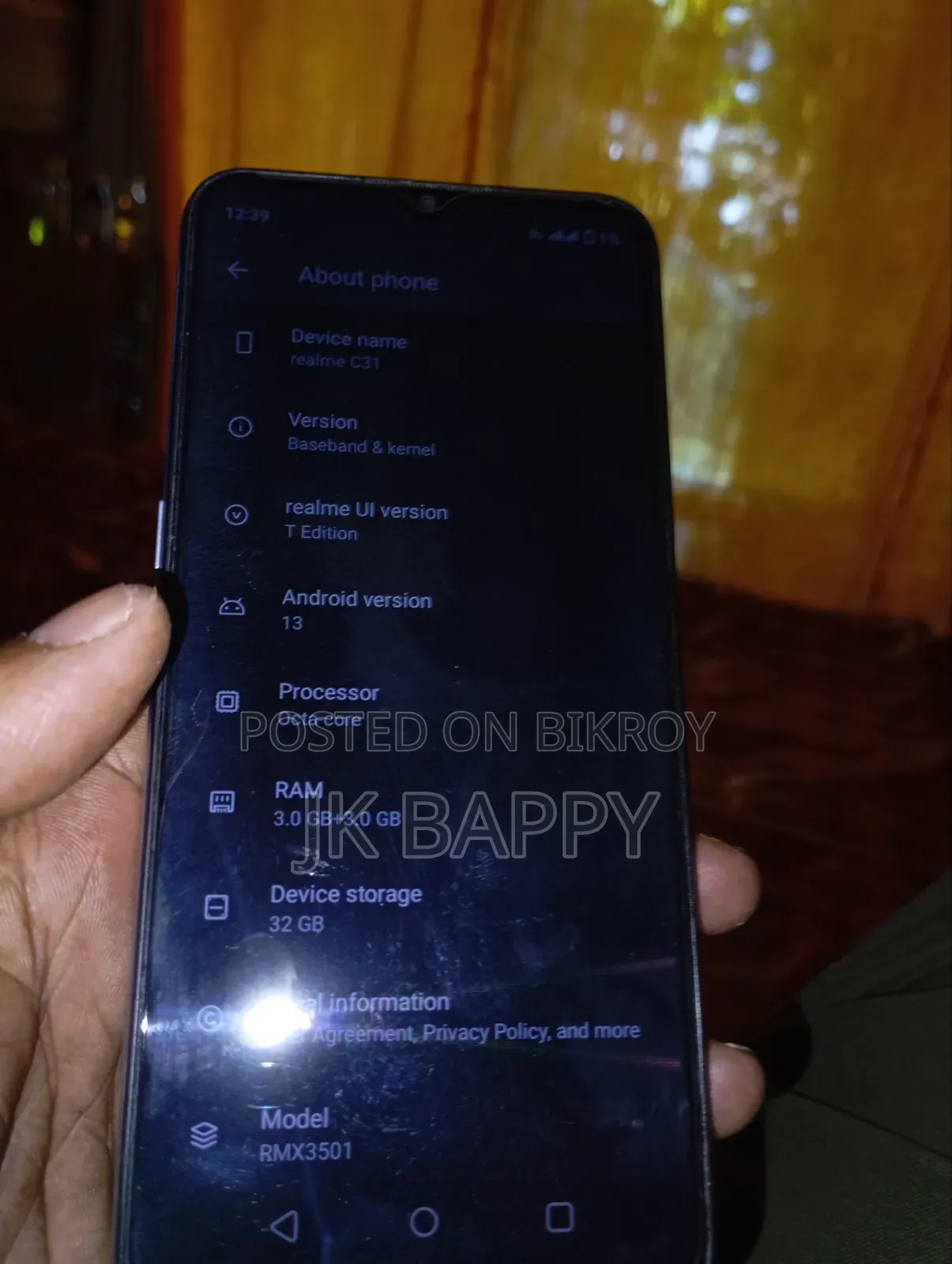 Realme C31 32 GB Gray