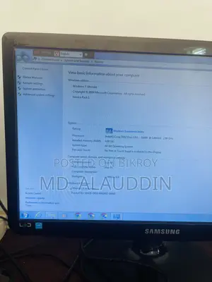 Desktop Computer Asus 4GB Intel Core 2 Duo HDD 500GB