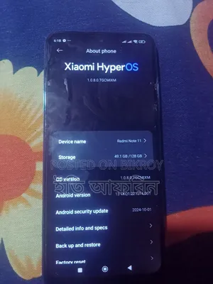Xiaomi Redmi Note 11 128 GB Blue