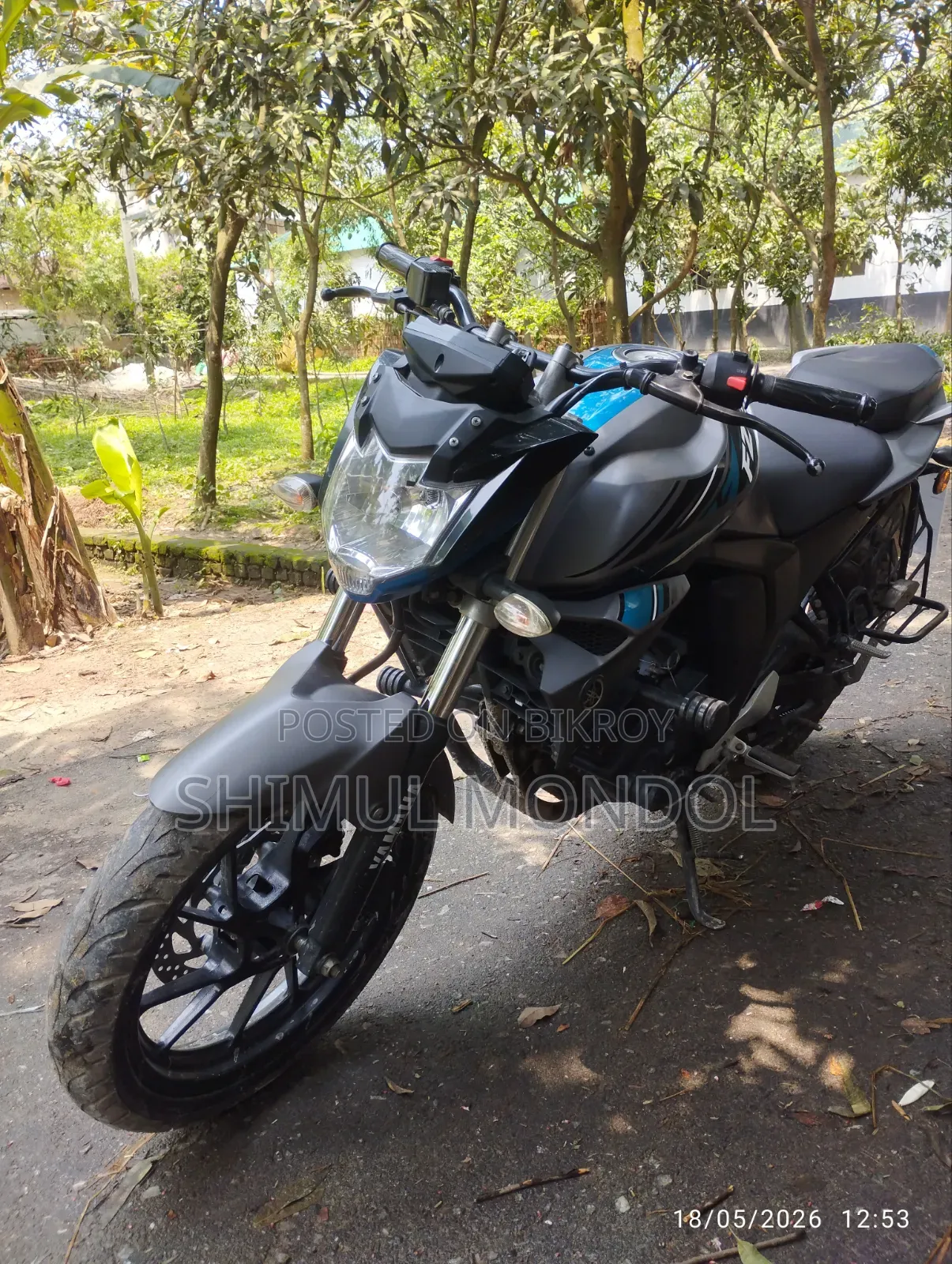 Yamaha FZ 2025 Gray