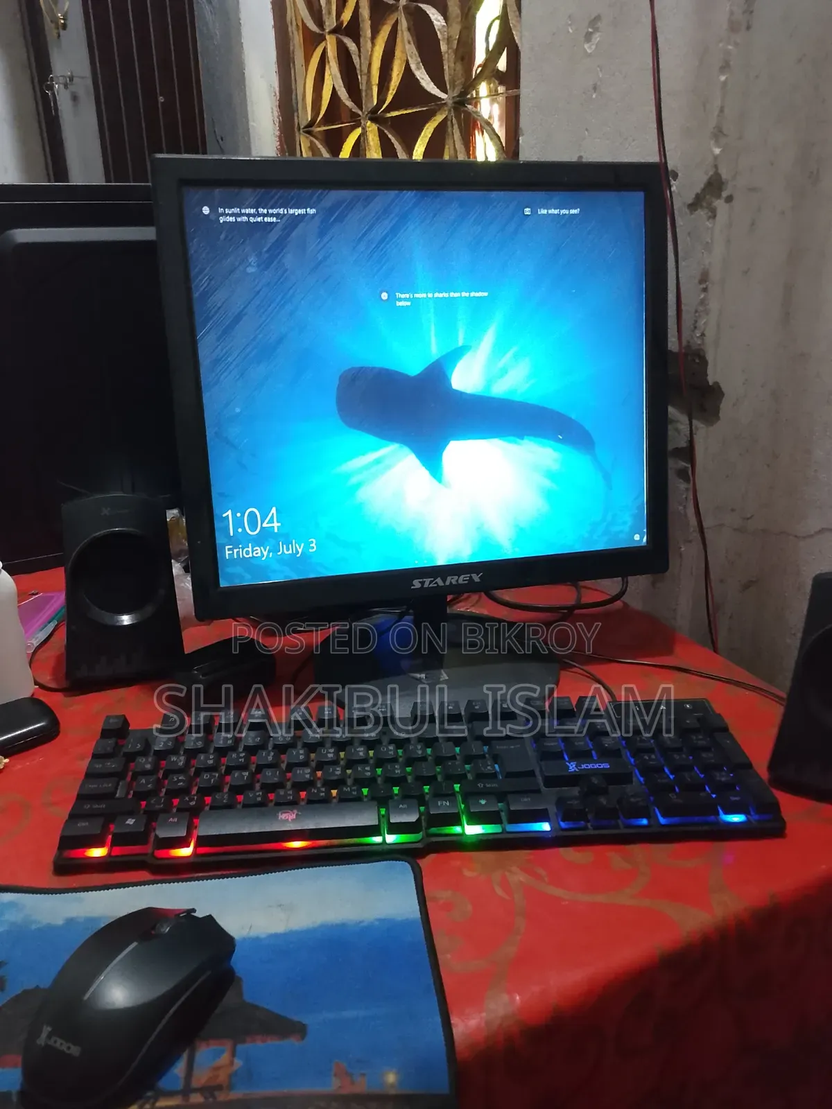 Desktop Computer 4GB Intel Core i3 SSD 128GB