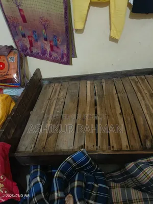 Strong Shil Koroi wood large size bed for sale.