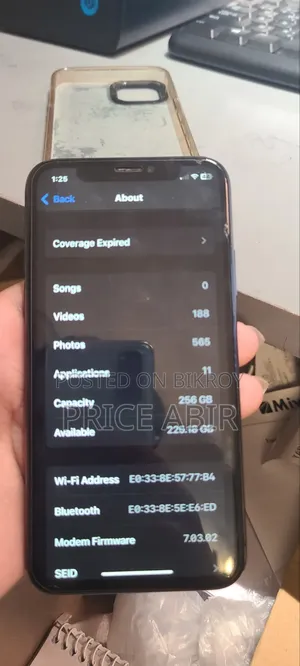 Apple iPhone XS 256 GB Black