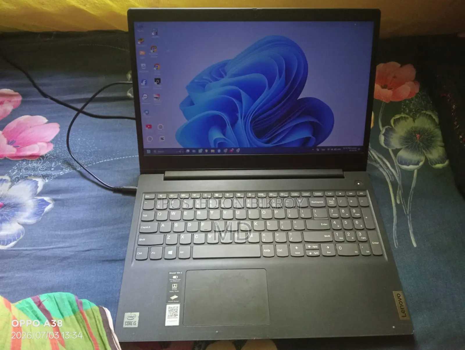 Laptop Lenovo Ideapad 3 8GB Intel Core I5 SSD 512GB