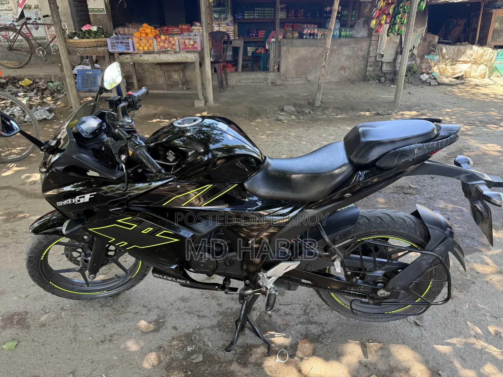 Suzuki Gixxer Fi ABS 2023 Black