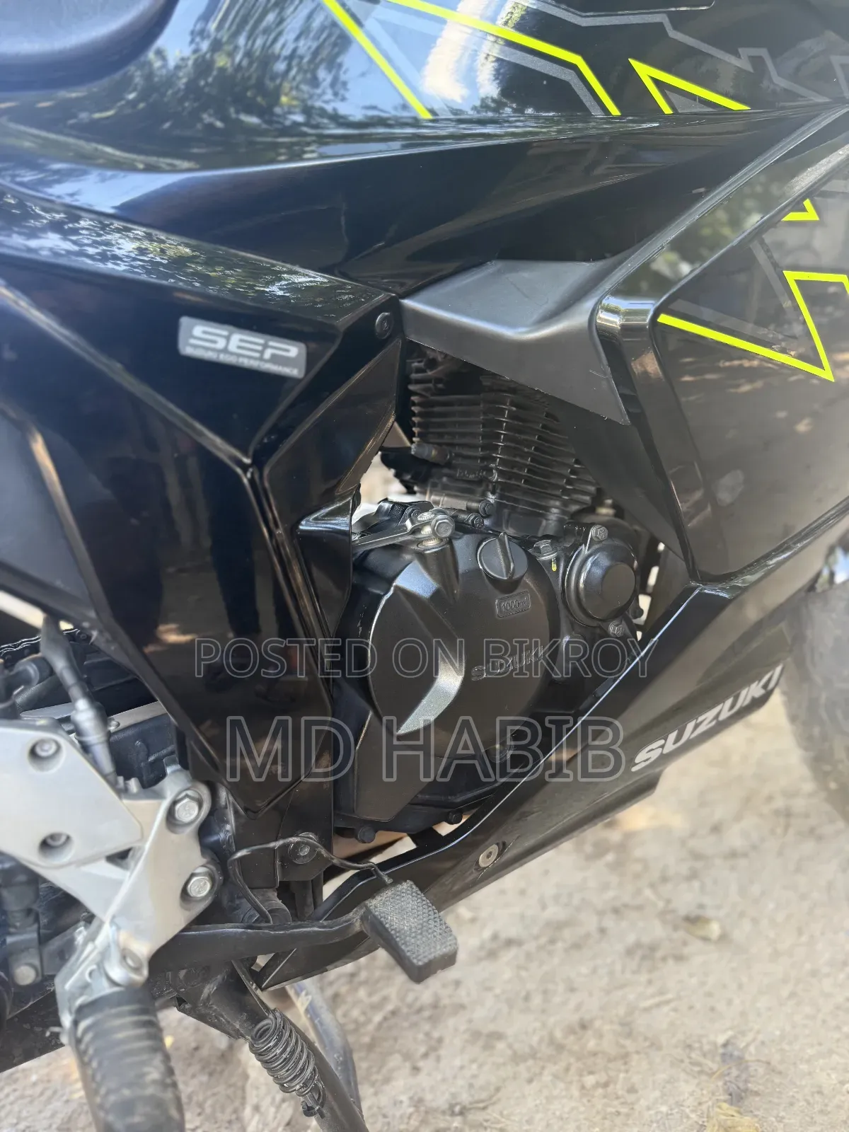 Suzuki Gixxer Fi ABS 2023 Black
