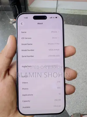 Apple iPhone 17 Pro 256 GB Blue