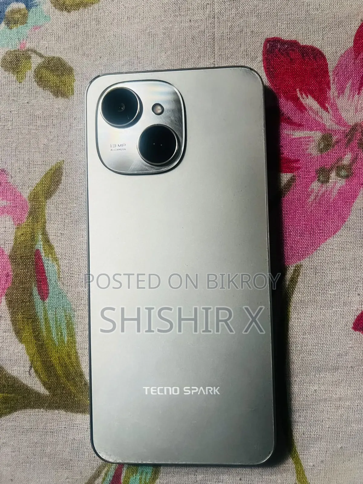 নতুন টেকনো স্পার্ক ৪০ ১২৮ জিবি গ্রে