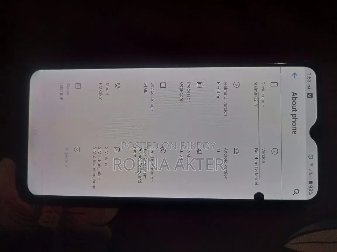 Realme C21Y 64 GB