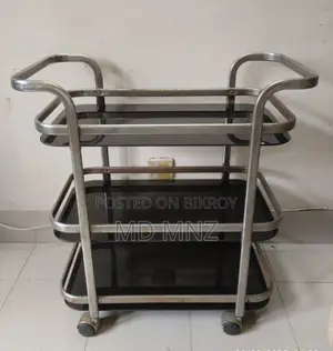 For Sale! Used Tea Trolley (3 Layer) – Get it at an amazing price!
