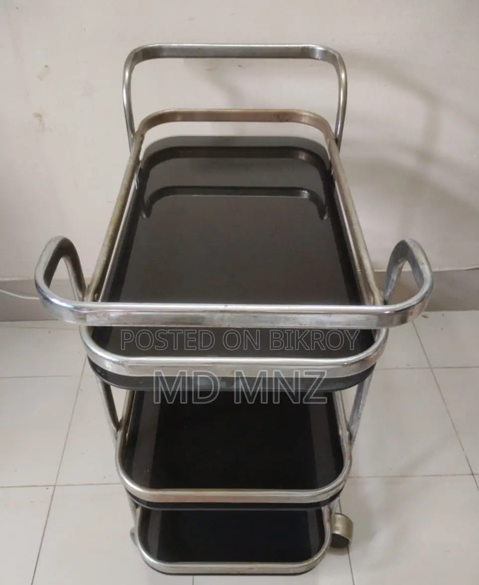 For Sale! Used Tea Trolley (3 Layer) – Get it at an amazing price!