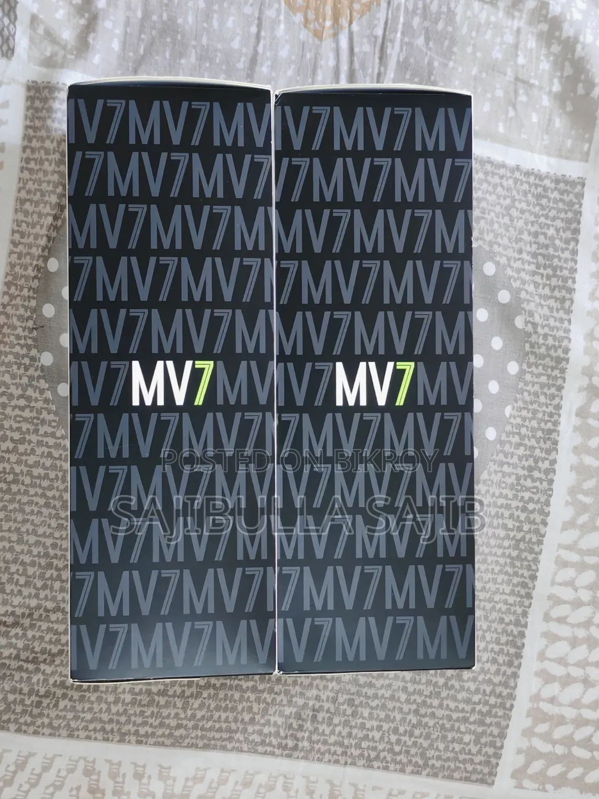 Shure MV7 Podcast Microphone (Brand New, Bought From Korea)
