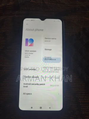 Xiaomi Poco C3 64 GB Blue