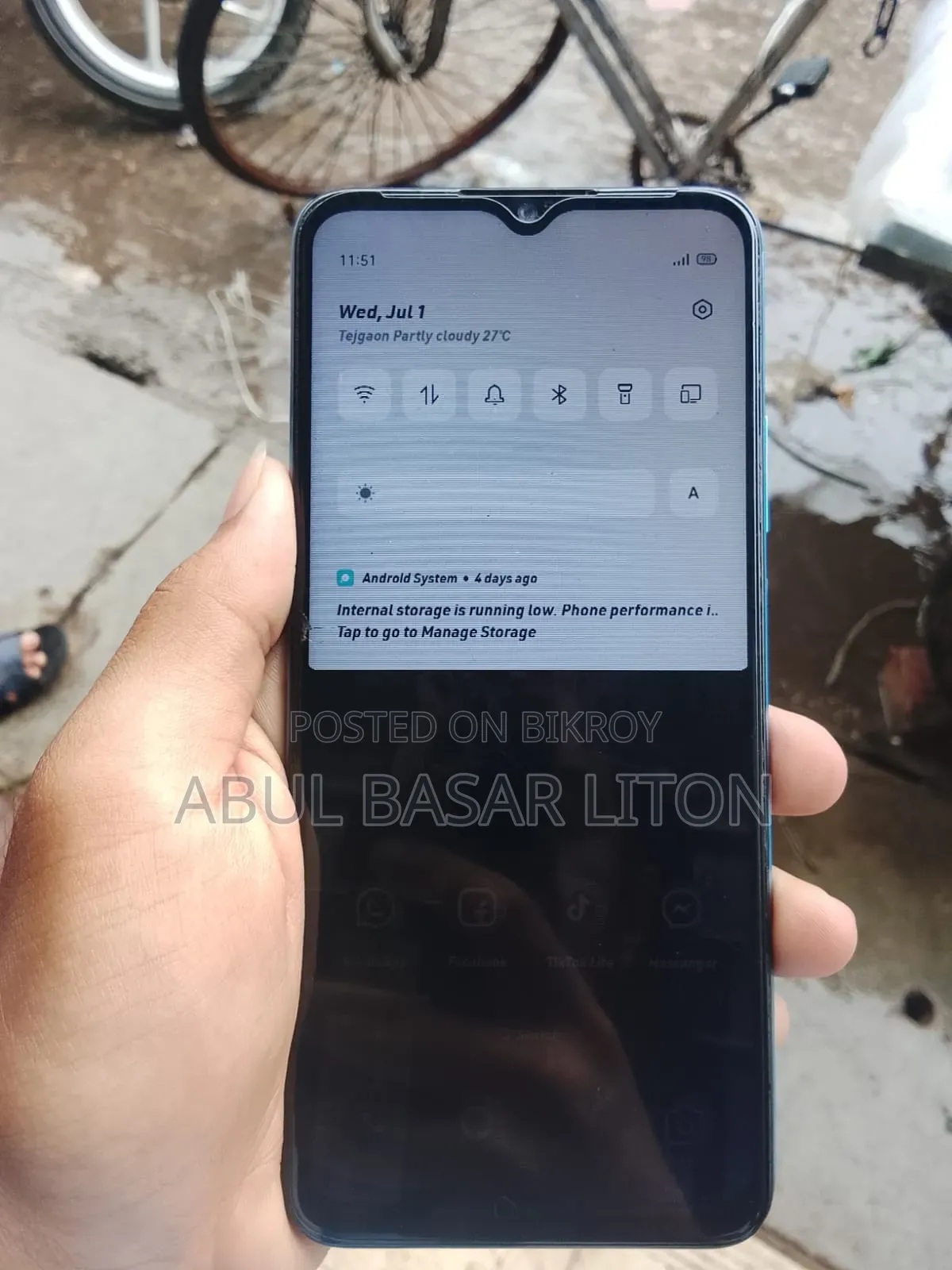 Oppo A15 32 GB Blue