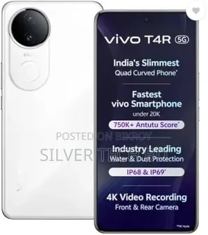 Vivo T4R 128 GB White