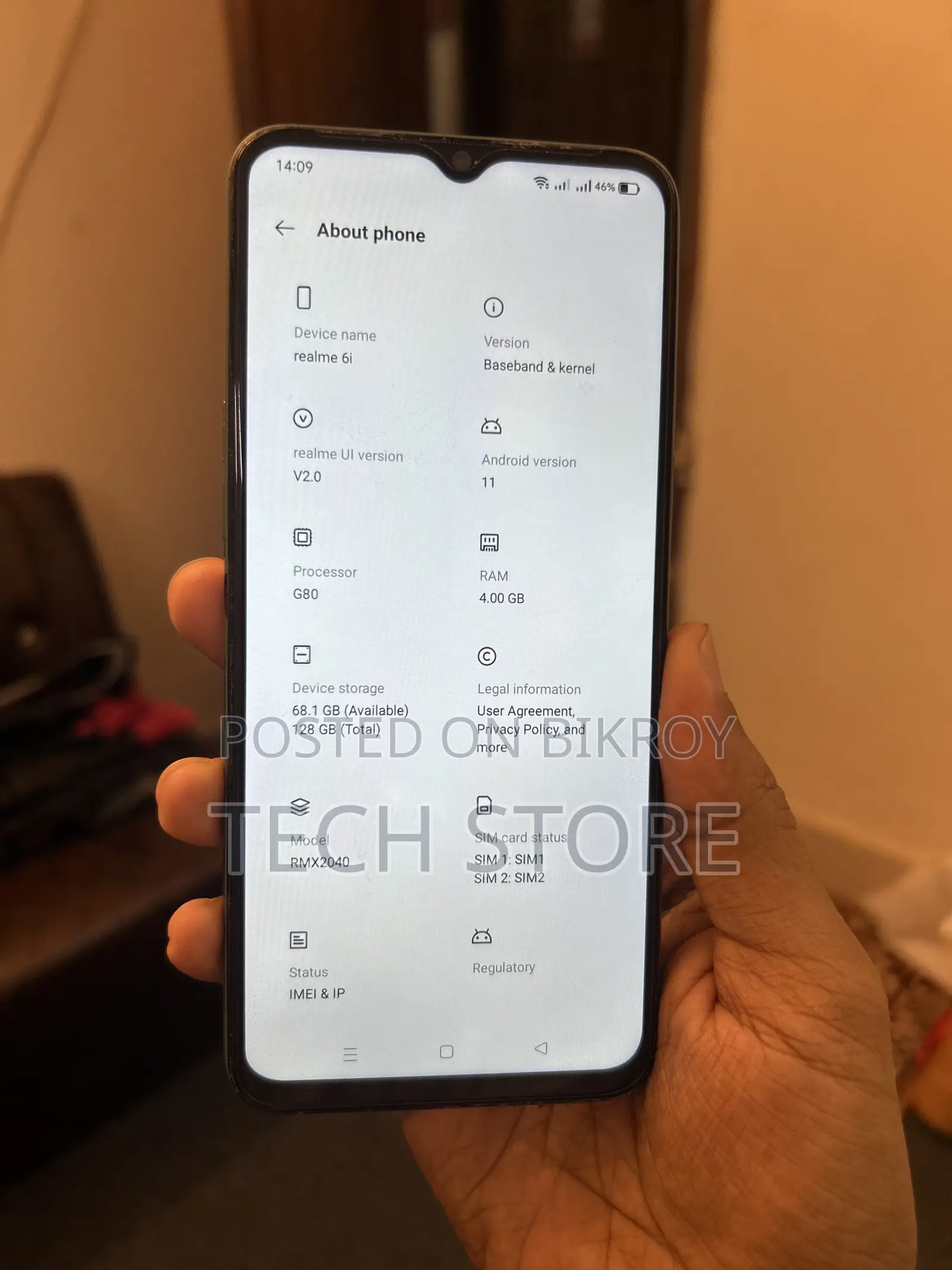 Realme 6i 128 GB Green