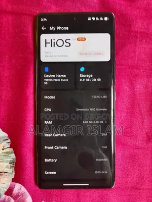 Tecno Pova 5G 128 GB Black