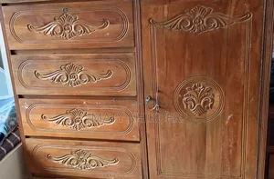 Original Teak Wood Wardrobe, looks like new.