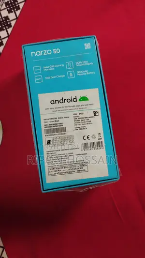 রিয়েলমি নারজো ৫০ ৬৪ জিবি ব্ল্যাক