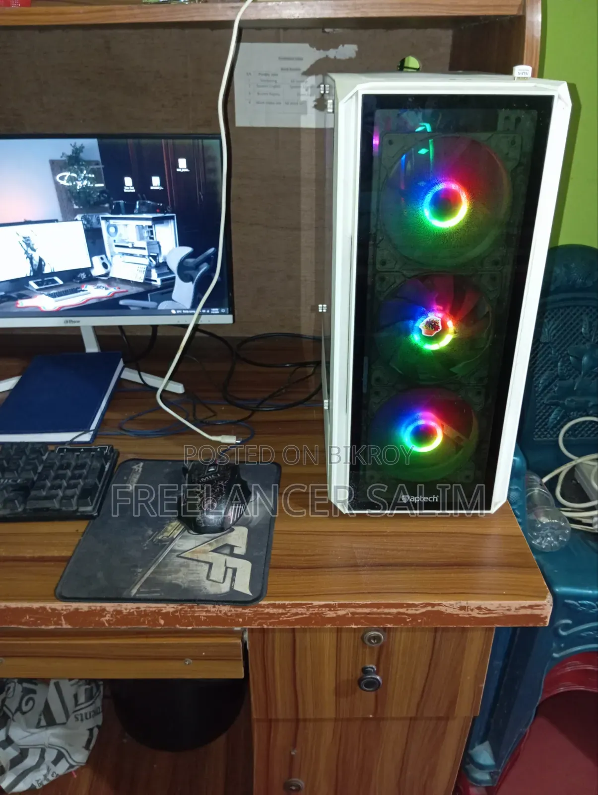 Desktop Computer HP EliteDesk 800 G4 16GB Intel Core i5 SSD 128GB