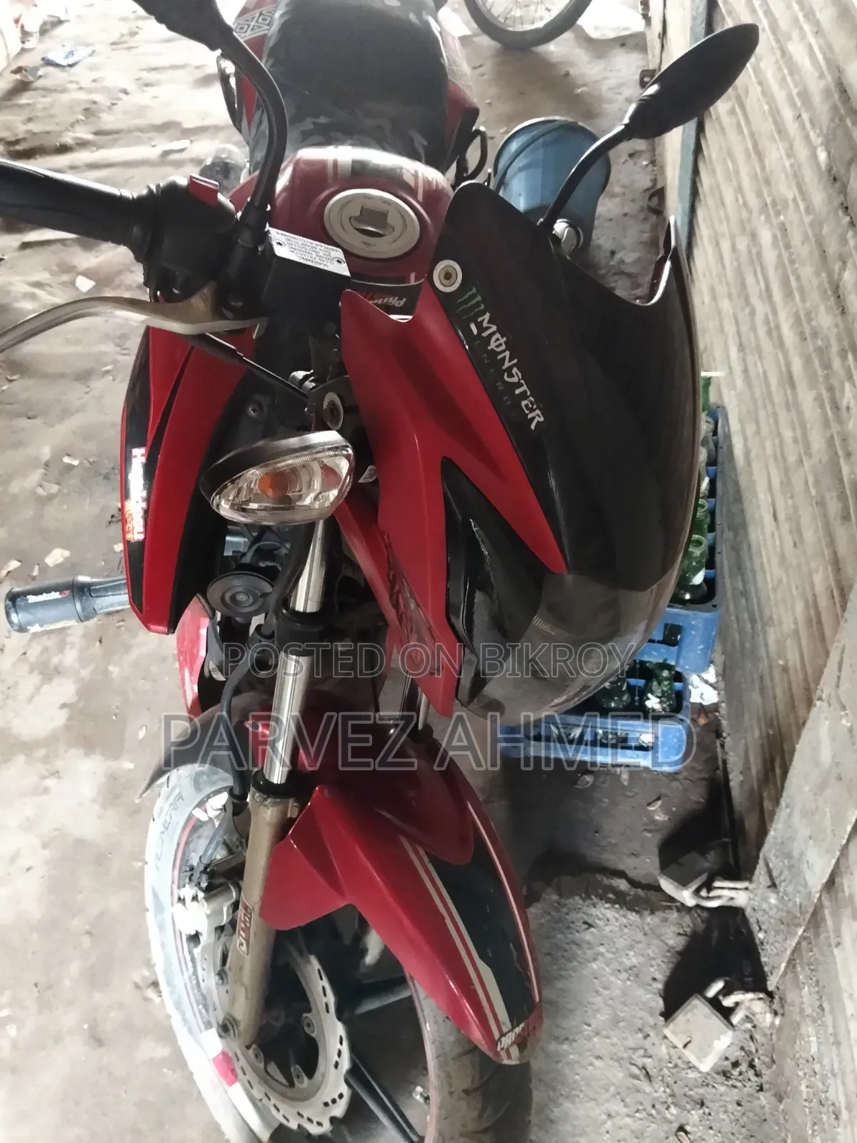 TVS Apache RTR 160 2V 2020 Red
