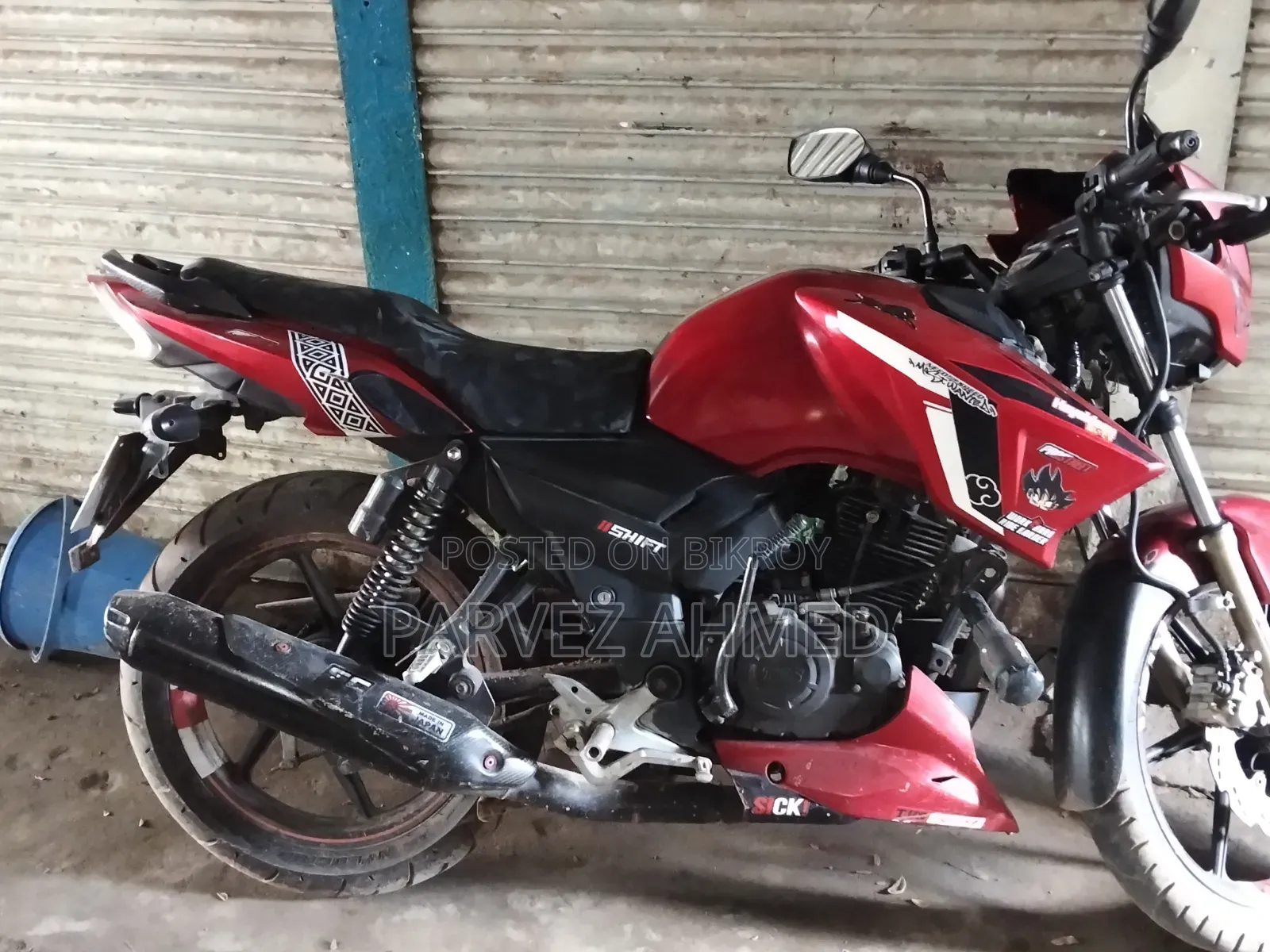 TVS Apache RTR 160 2V 2020 Red