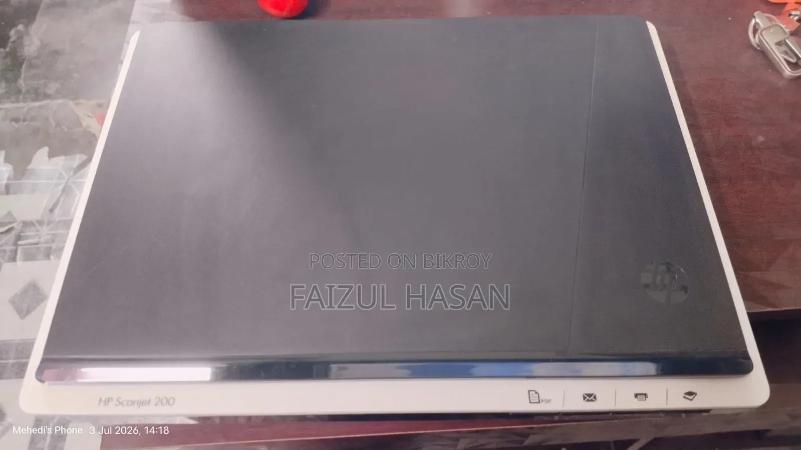 Hp Scanjet 200 scanner to be sold urgently.