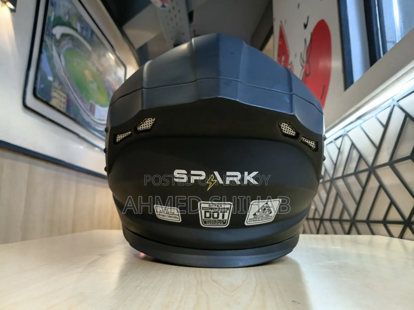 Spark Helmet Medium Size