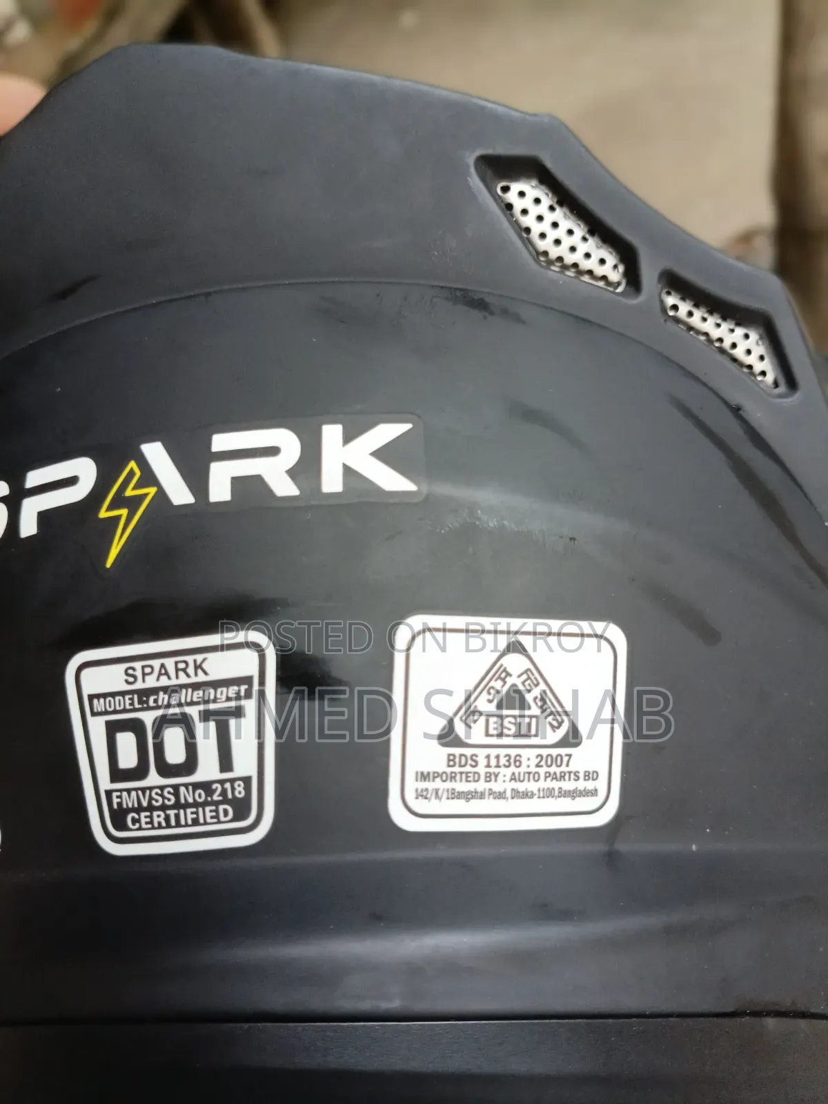 Spark Helmet Medium Size