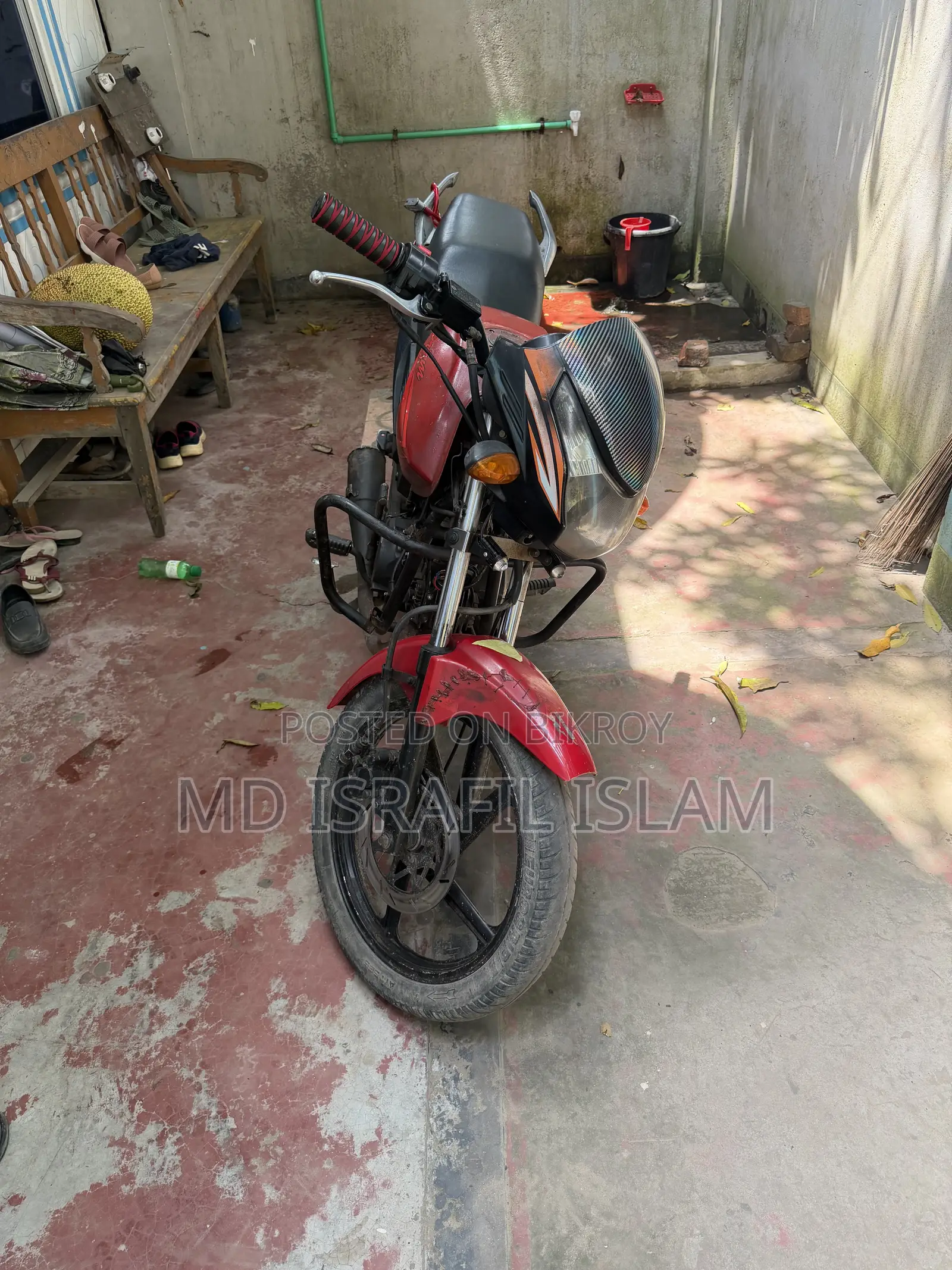 TVS Metro Plus 2017 Red