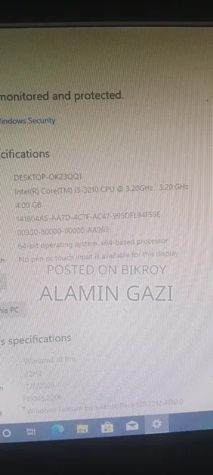Desktop Computer Gigabyte 4GB Intel Core i3 HDD 1TB