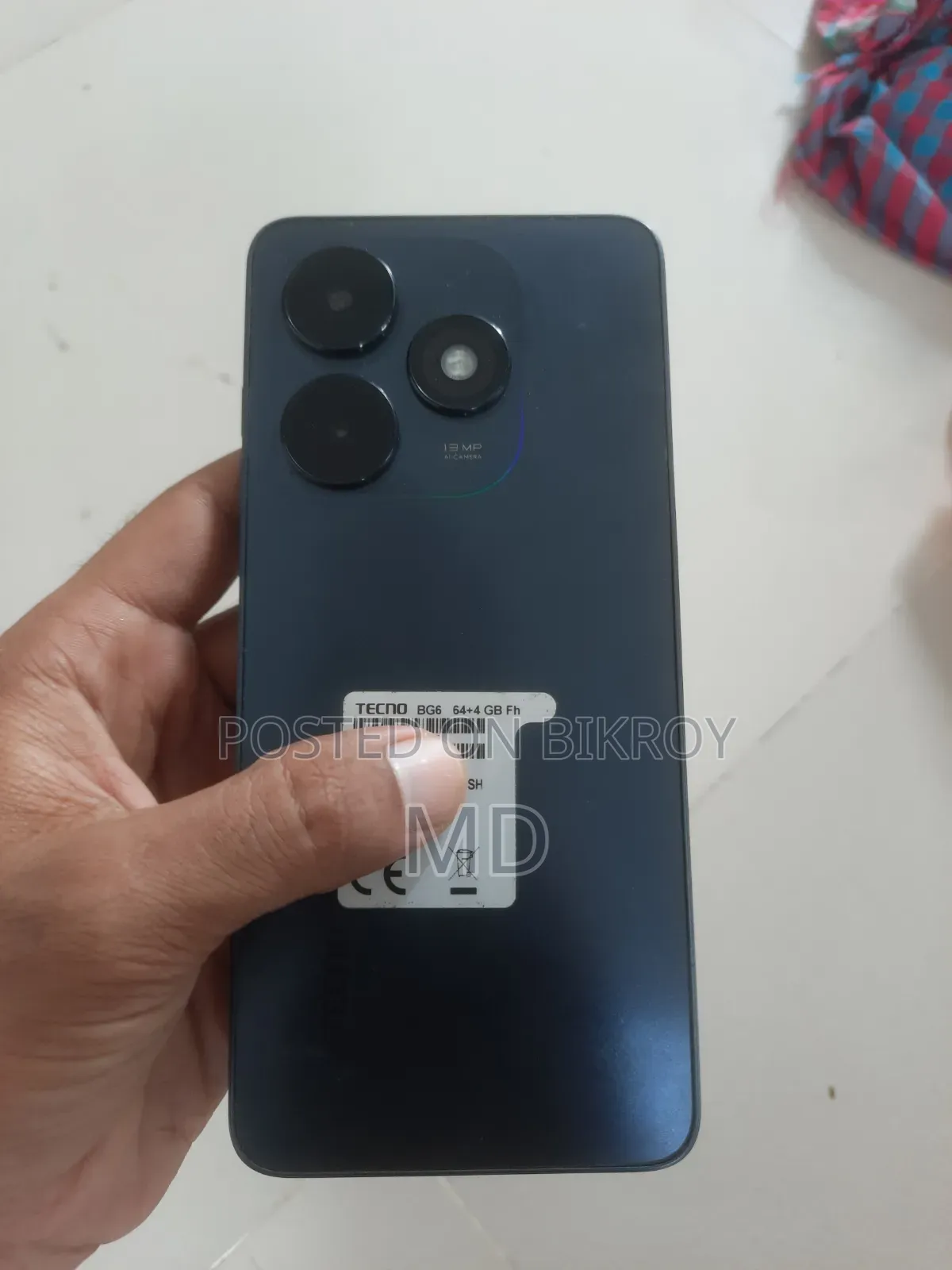 Tecno Spark Go 64 GB Blue