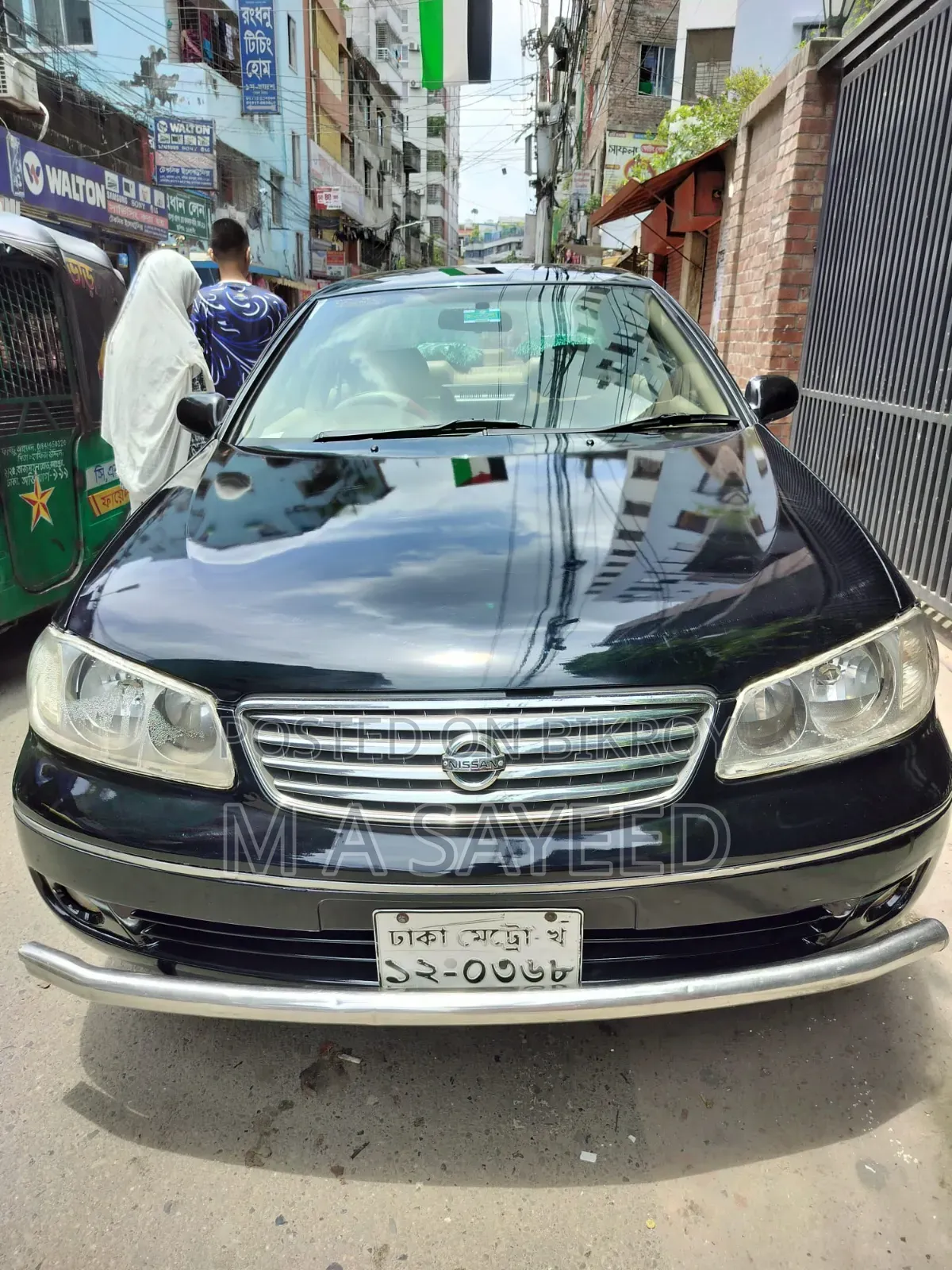 Nissan Sunny B15 Sedan 1.5 2004 Black