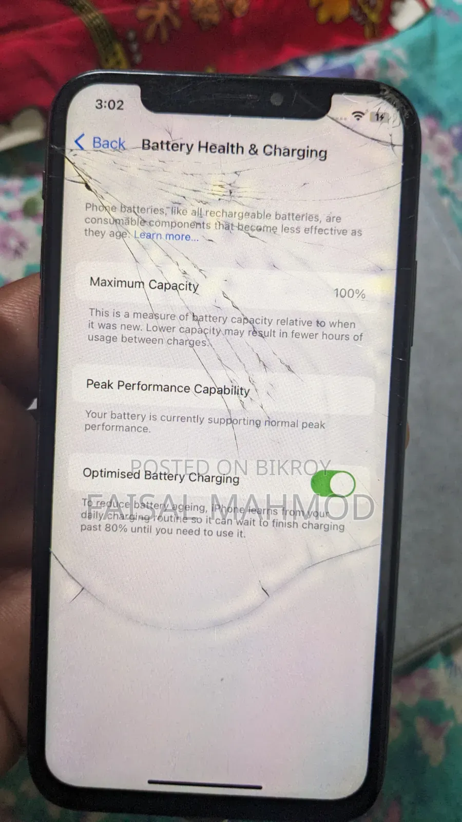 Apple iPhone X 64 GB Black
