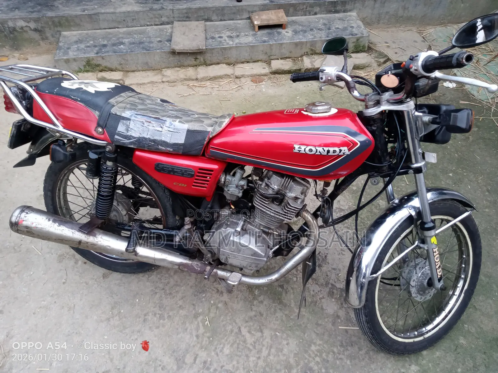 Honda 2008 Red