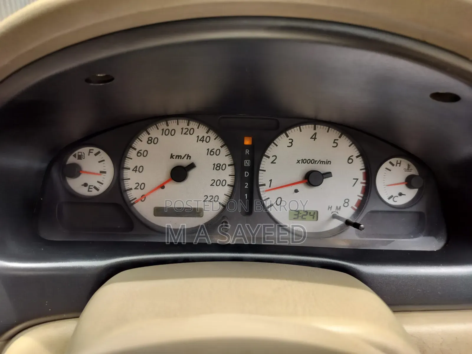 Nissan Sunny B15 Sedan 1.5 2004 Black